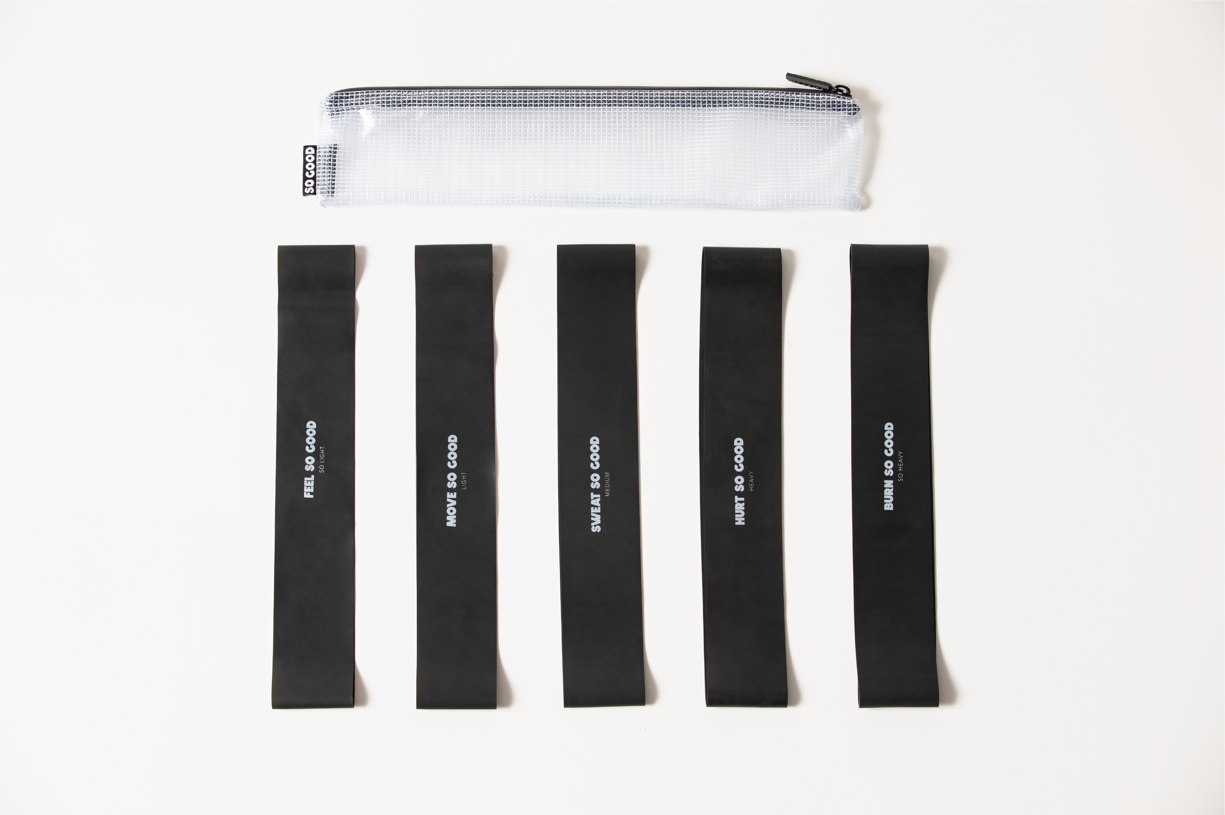 SO GOOD MINI-LOOP RESISTANCE BAND SET (5)